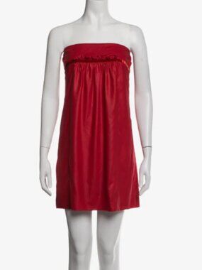 Stella McCartney Silk Babydoll Mini Dress